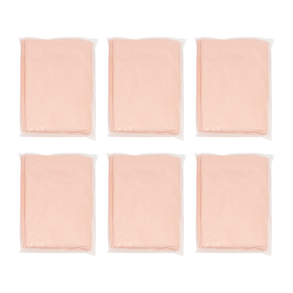 6PCS 5x30FT Ceiling Drapes Ceiling Draping Backdrop Curtains for Party Wedding