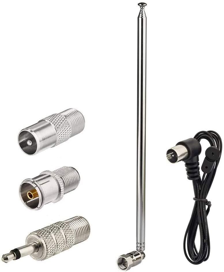 Superbat Telescopic FM Antenna for Stereo Receiver kit