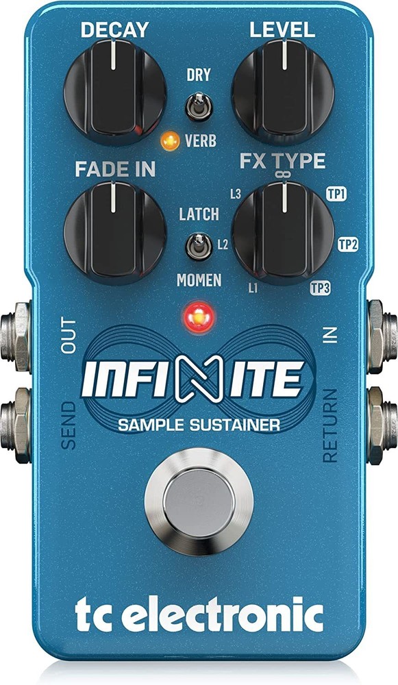 TC Electronic INFINITE SAMPLE SUSTAINER Blue