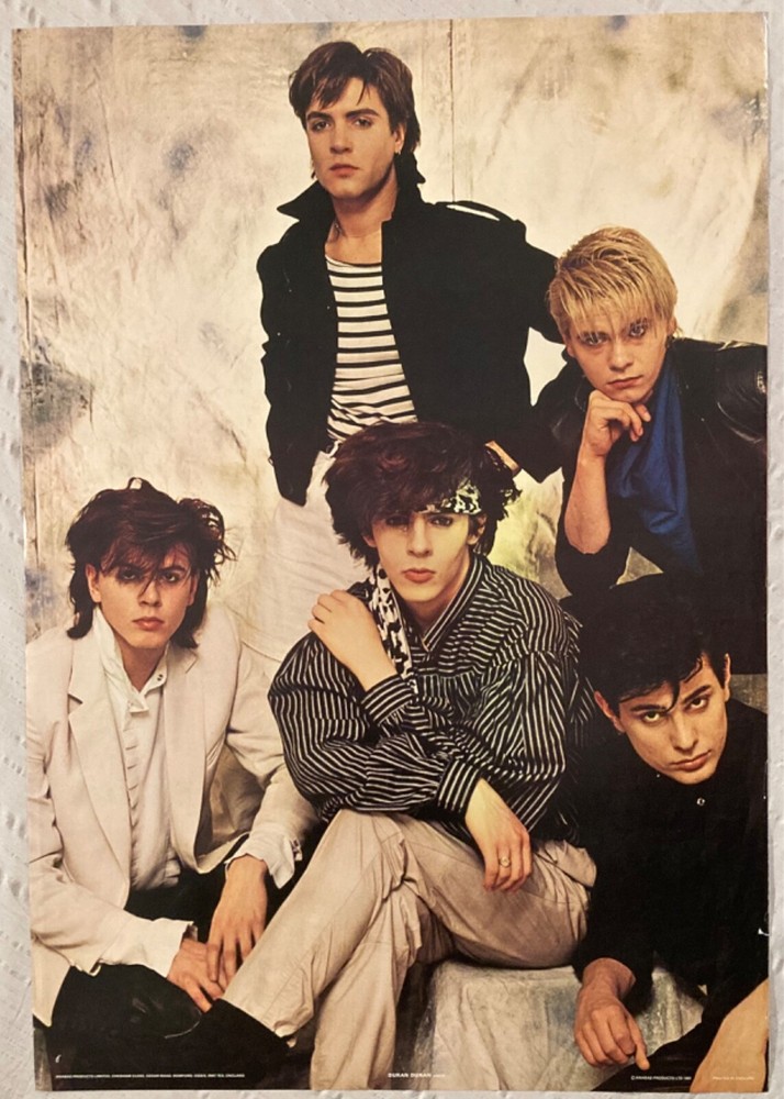 Duran Duran 1981 Poster Anabas England H