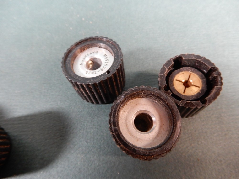 Raytheon and Other Equipment Knobs Shown