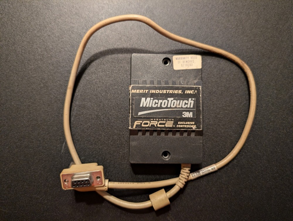 Megatouch Force Serial Port 3M MicroTouch Controller - Verified Good