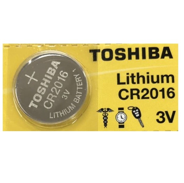5 x New Original Toshiba CR2016 CR 2016 3V LITHIUM BATTERY BR2016 DL2016