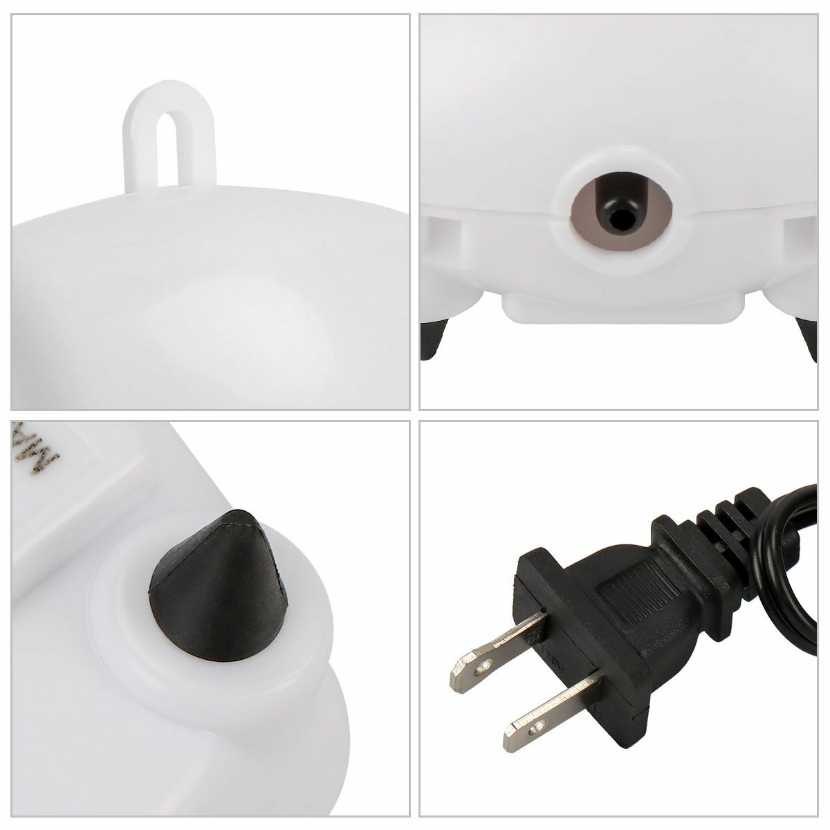 Mini Bubble Air Stone Aerator Fish Tank Silent Hydroponic Oxygen Pump Aquarium