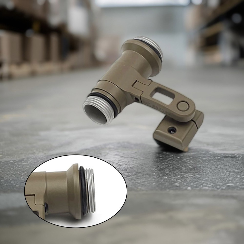 SS Precision M-AX CAG Helmet Flashlight Mount Flashlight Base SS MAX BracketYoIj