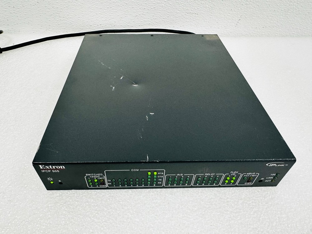 Extron IPCP 505 AV Automation Control Processor RS232 IR IO Ethernet Control 🚚
