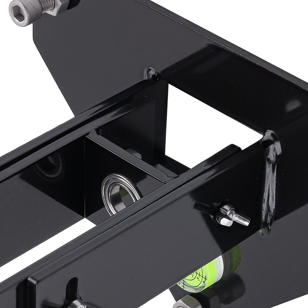 Pool Fence Drill Guide with Bubble Level Adjustable Tilt for Concrete Install