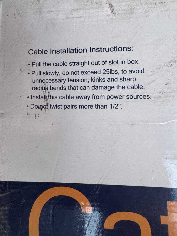 Cat5E 350MHz CMR Communication Cable