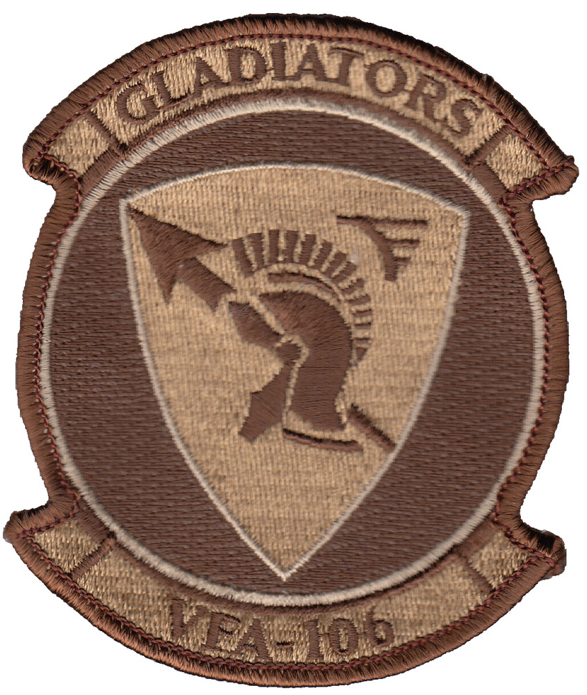 VFA-106 GLADIATORS COMMAND DESERT CHEST PATCH