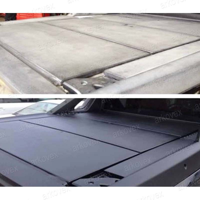 Black Plastic Restorer Car Trim Shine Coating Liquid – 6.7Oz. with 2 Applicator