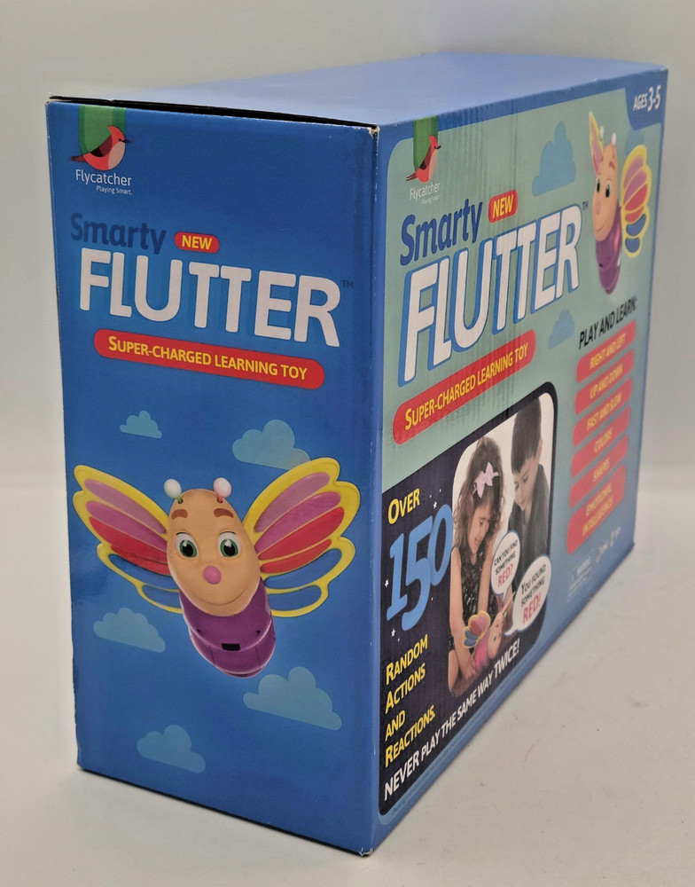 NEW Smarty Flutter Super Charged Interactive Learning Toy ENGLISH & SPANISH