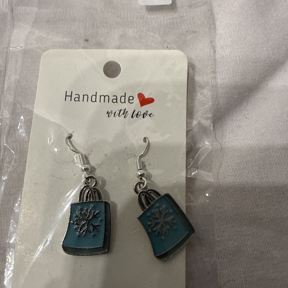 Handcrafted Dangle Earrings 3 Pairs