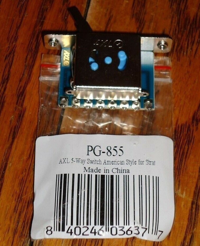 AXL 5-Position Stratocaster Style Pickup Selector Switch Model # PG-855