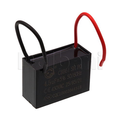 CBB61 450V VAC 4.5uf Ceiling Fan Motor Start Capacitor