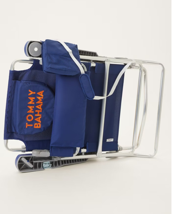 SALE DEAL 🔥 Tommy Bahama Read-Through Premium Beach Lounger Color Navy