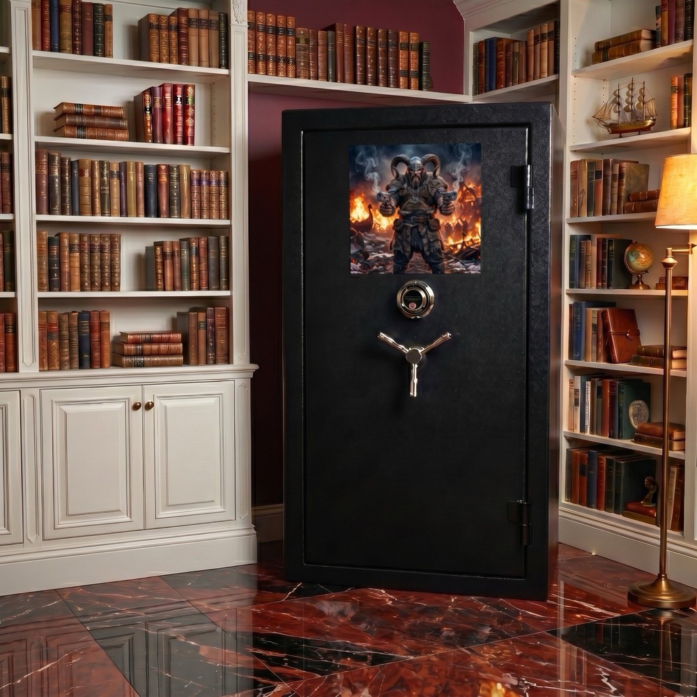 Gun Safe Magnet Art