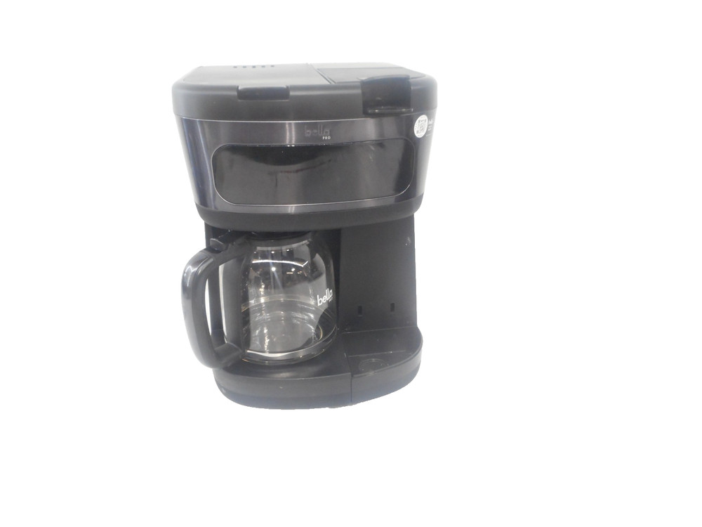bella PRO MultiBrew 12-Cup Drip & Single-Serve Coffee Maker - Black read