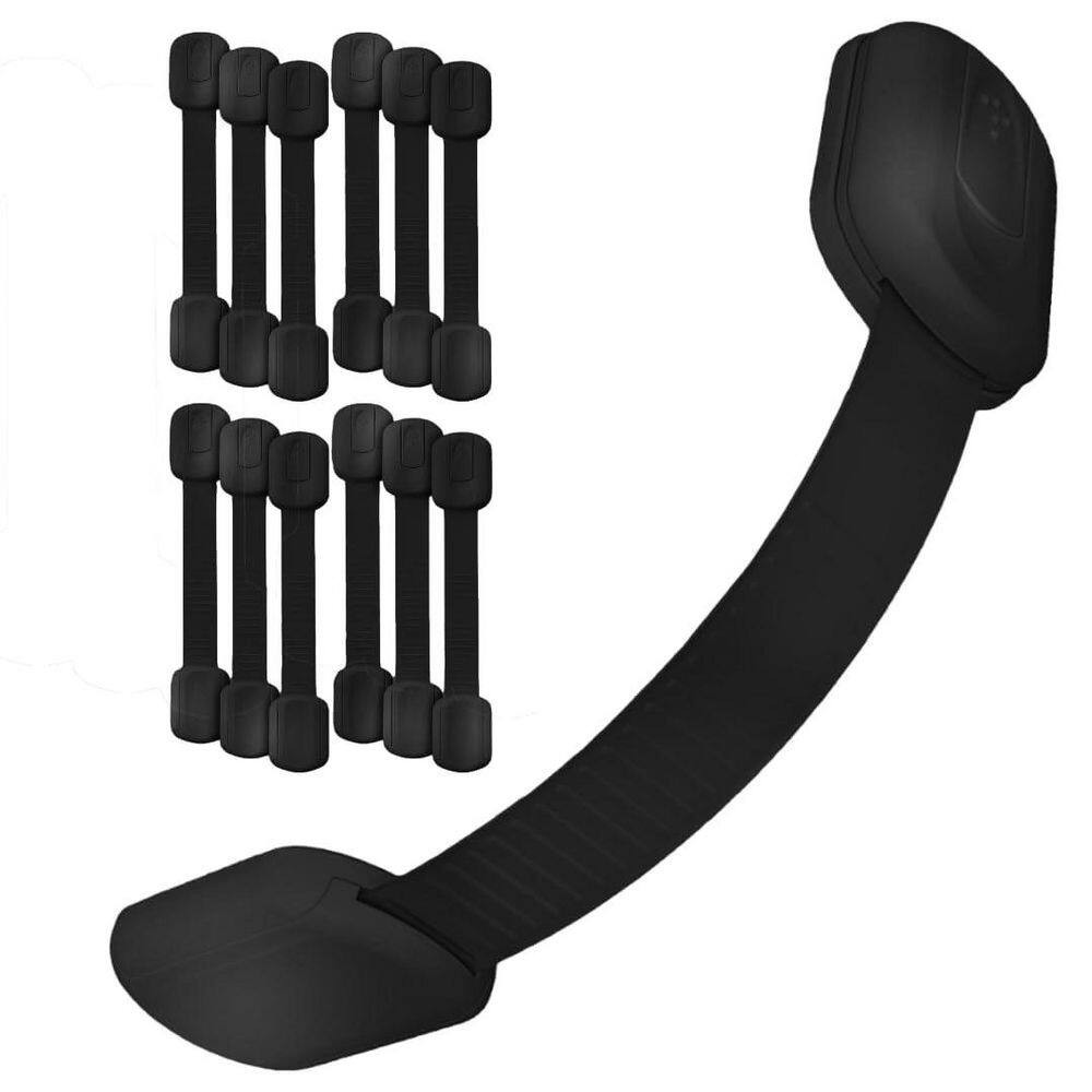 Adjustable Safety Strap-Black (12-Pack)