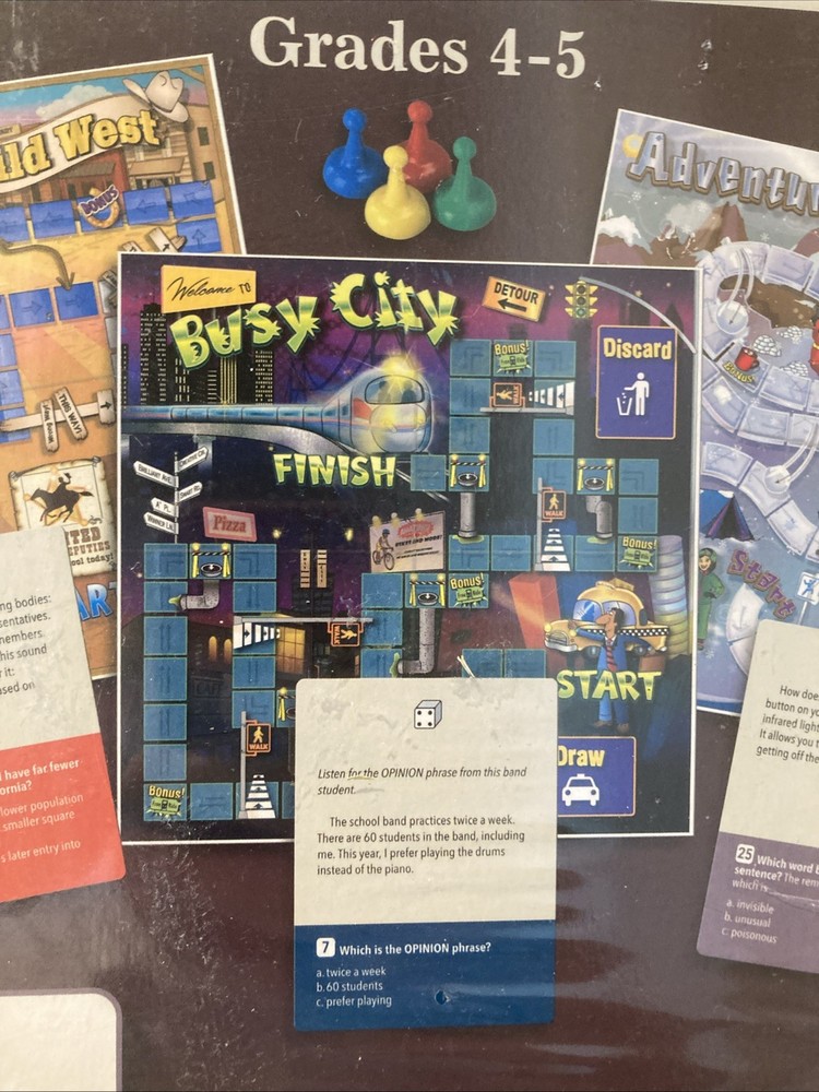 Interactive Comprehension Game Trio For Grades 4 5 Skill Building In Reading