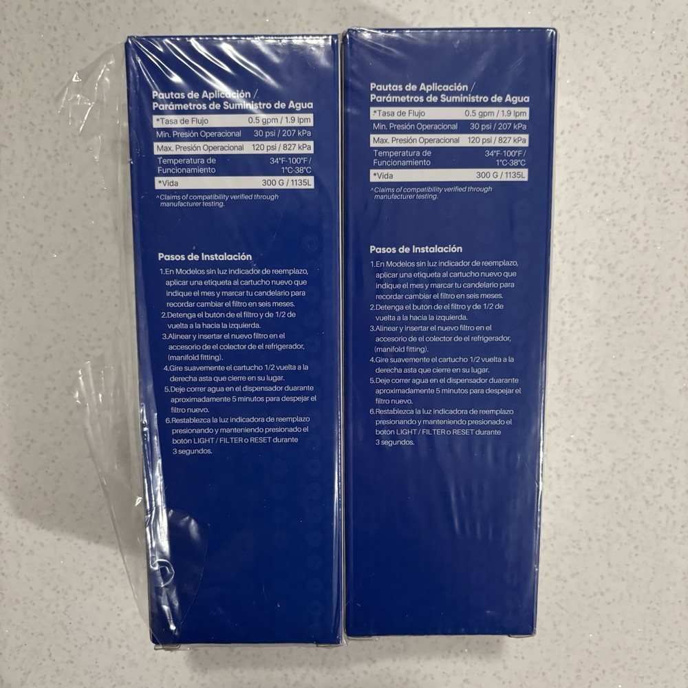 PUREPLUS Replacement Water Filter PP-RWF4200A (2 pack) New