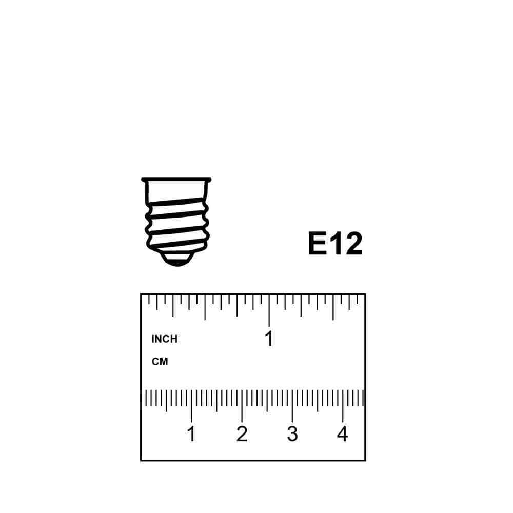 Feit Electric 40-Watt Equivalent BA10 E12 Light Bulb, Soft White (2-Pack)