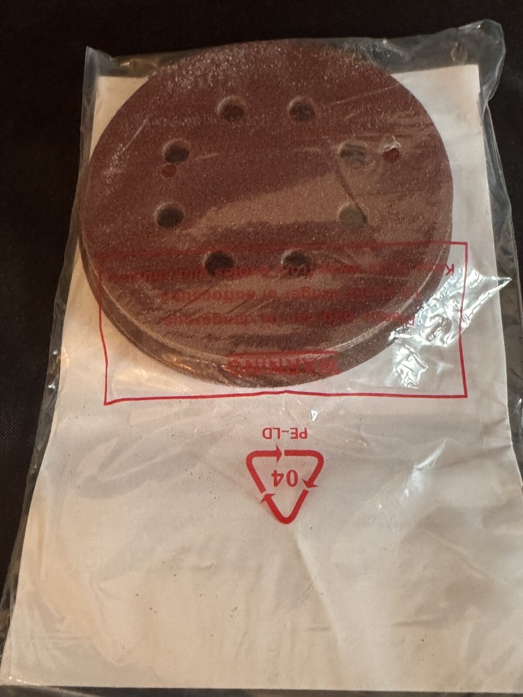 PRS5360 5-inch 3.0A Random Orbit Sander with 8Pcs Sandpapers, 6 Variable Spee...