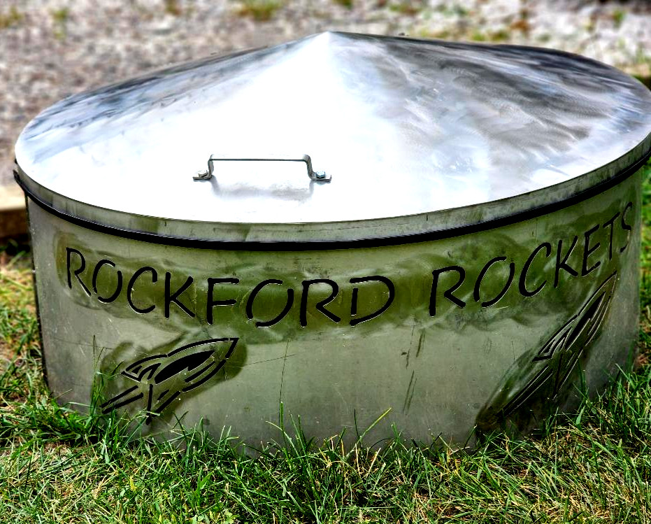 Conical - Cone Shape Fire Pit Covers