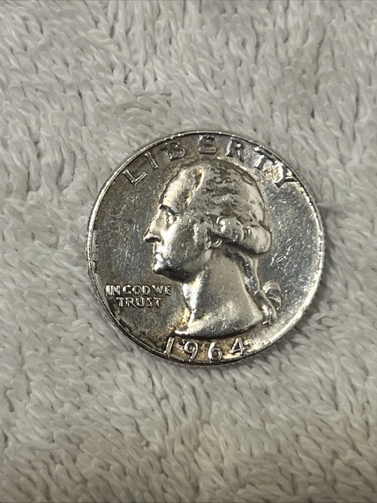 1964 Silver Quarter DDO DDR D Mint Error Date Error USA Error On Reverse