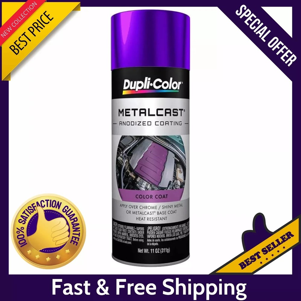 Purple Anodized Coating Spray Can Brake Engine Custom Caliper Paint High Temp