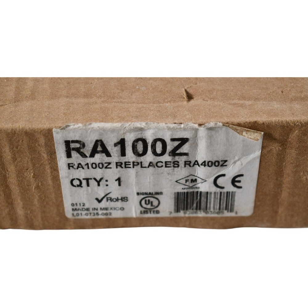 NEW SYSTEM SENSOR | RA100Z Remote Annunciator