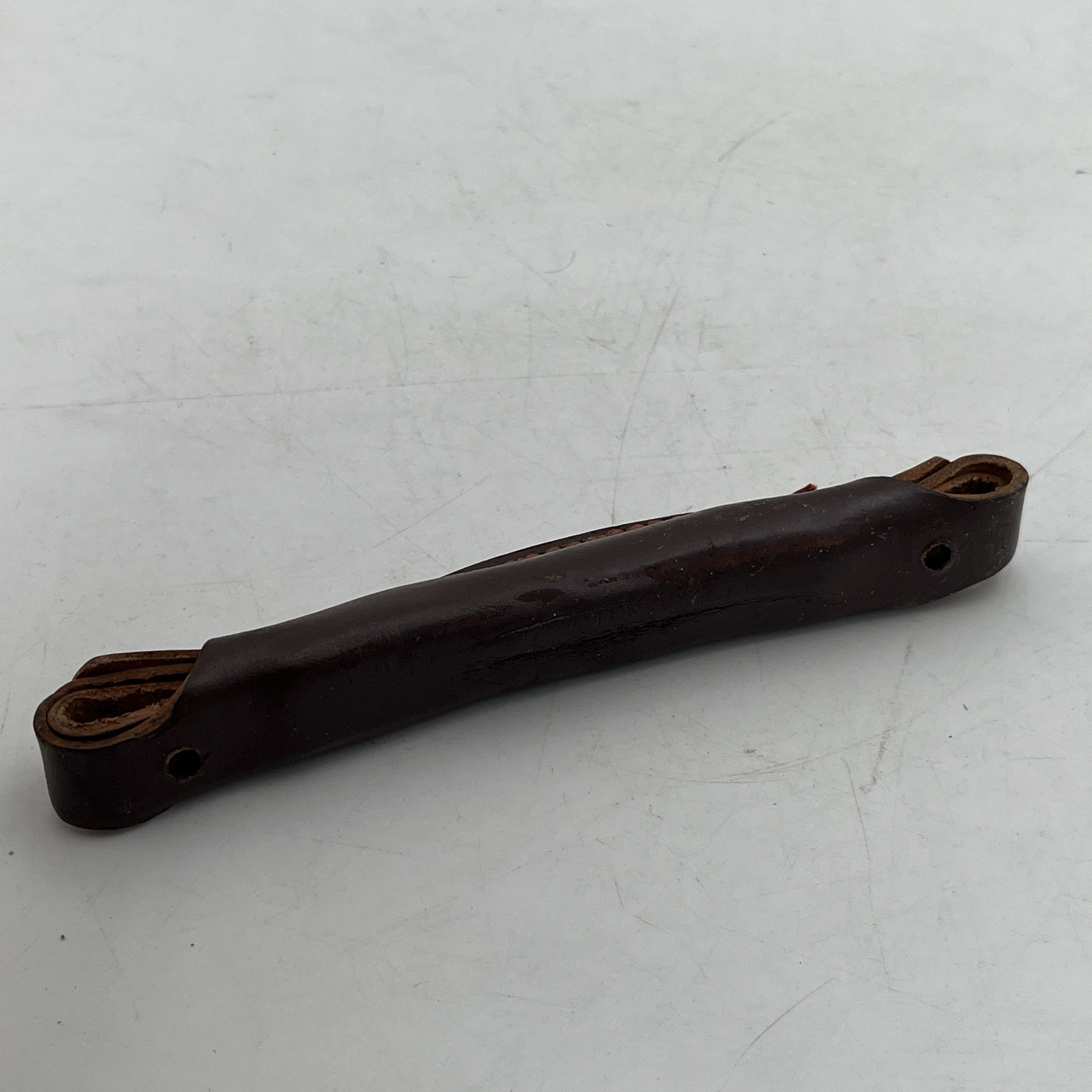 Machinist Tool Chest Box REPLACEMENT LEATHER HANDLE Antique VTG NOS 1945 WW2 New