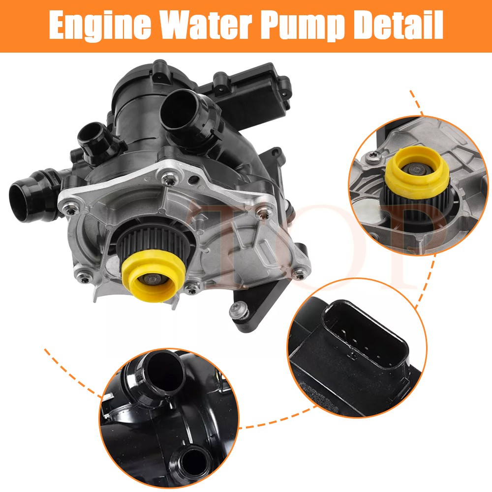 Engine Water Pump 06L121111H For A4 A3 TT VW Tiguan Jetta Golf GTI Beetle 2.0T