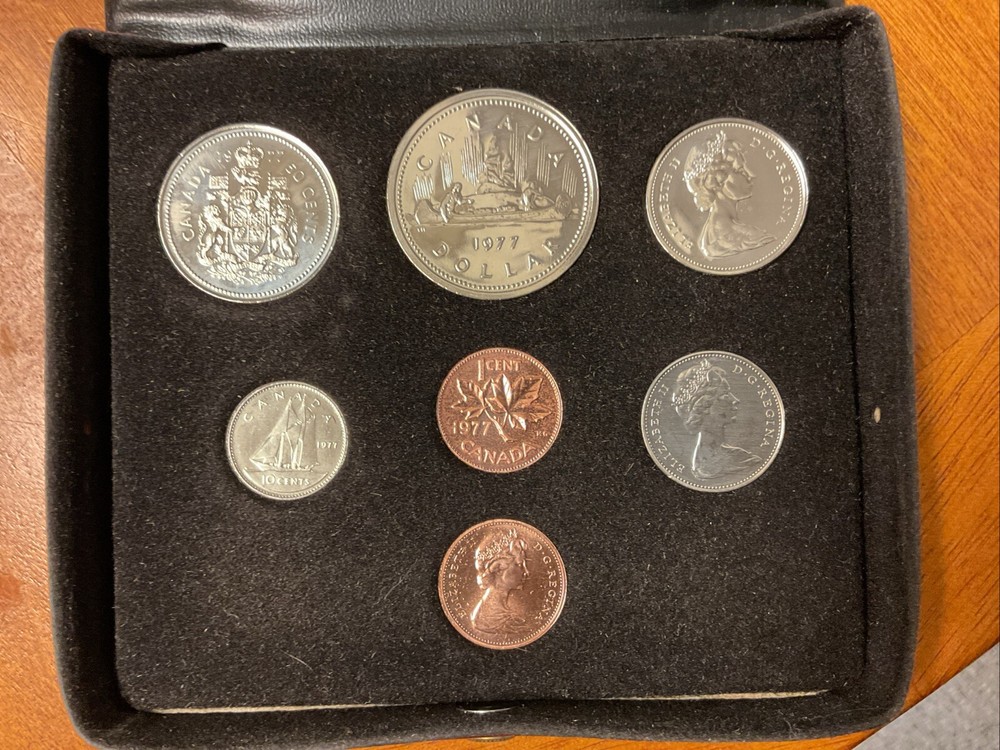 1977 Royal Canadian Mint 7pc set