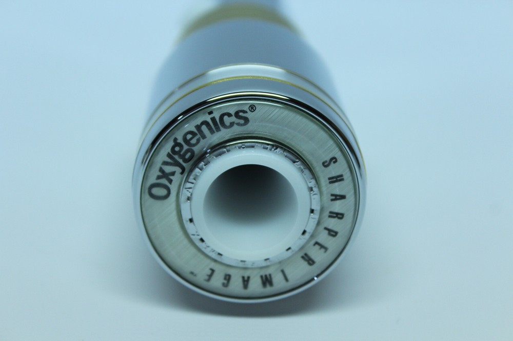 Oxygenics Resort Spa Self-Pressurizing Showerhead Sharper Image NEW in Box