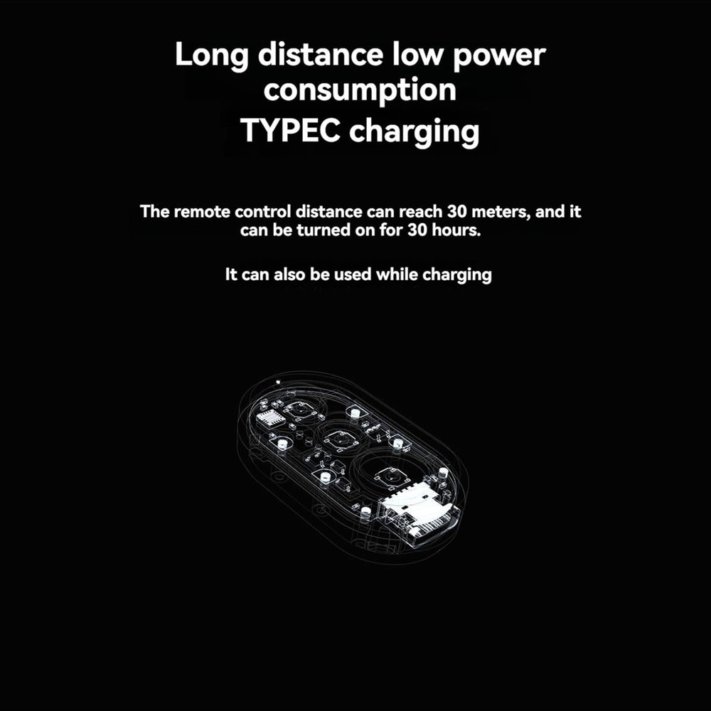 Bluetooth Remote Controller for DJI OSMO 360 & Action Series Cameras