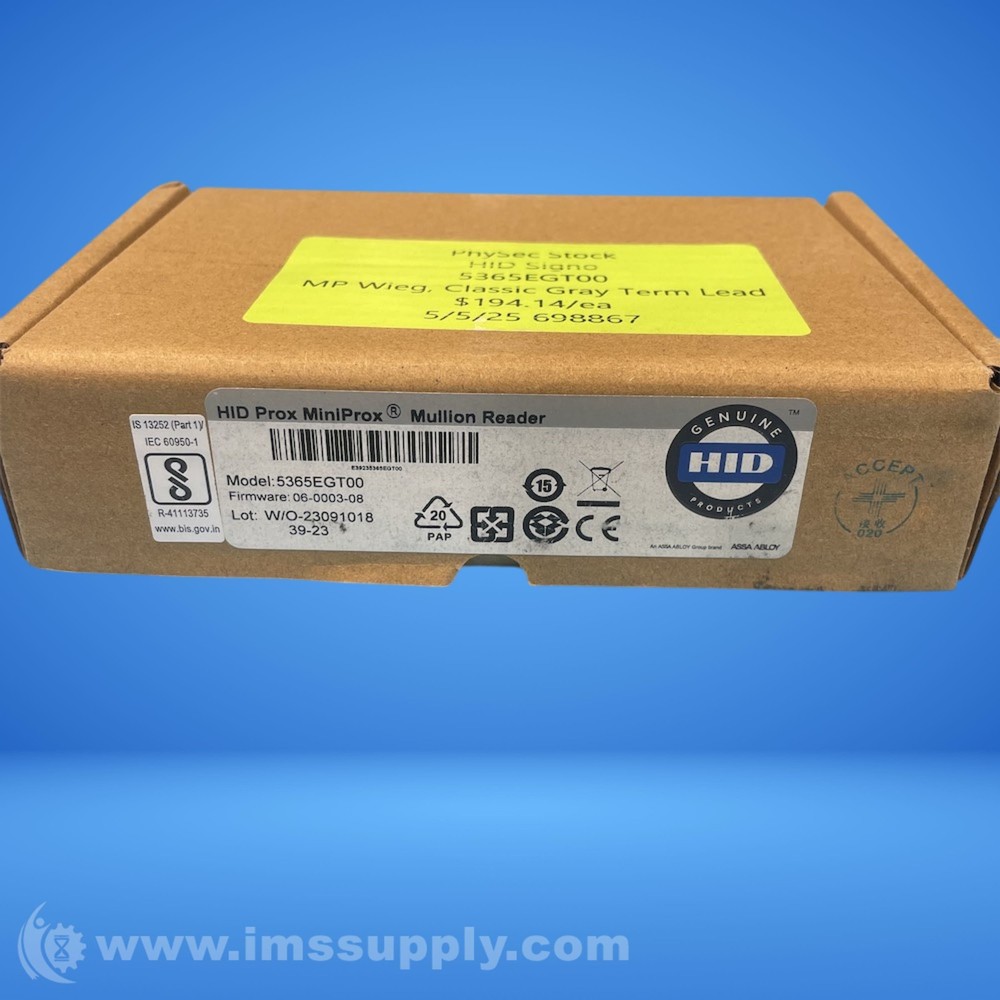 HID 5365EGT00 Proximity Card Reader FNOB