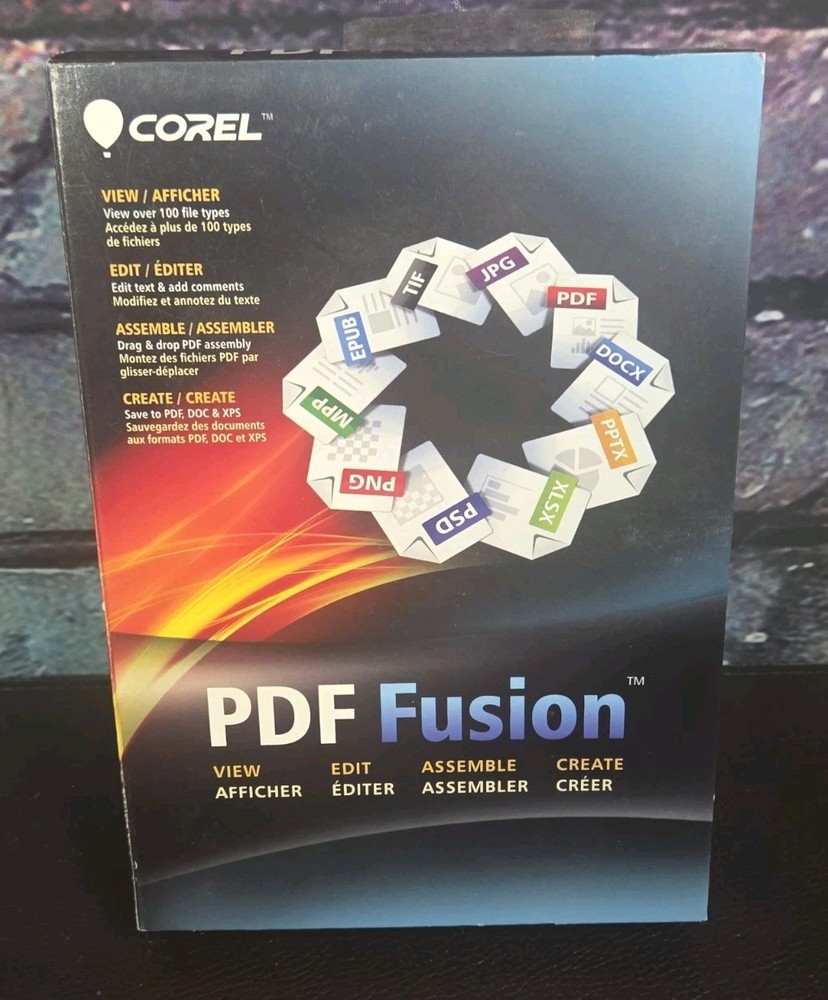 Corel PDF Fusion PDF Editing Software for Windows