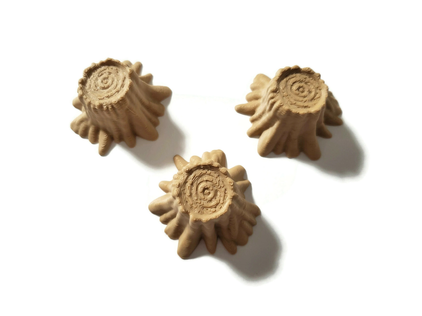 Miniature Tree Stumps 28mm (13pc) Set RPG Wargaming Terrain Scatter 28mm Scaled