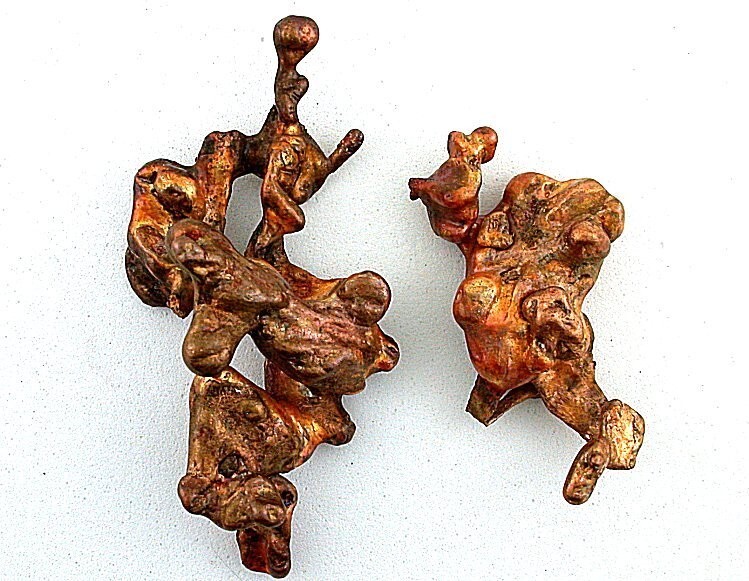 TWO ARIZONA COPPER NUGGET CN10