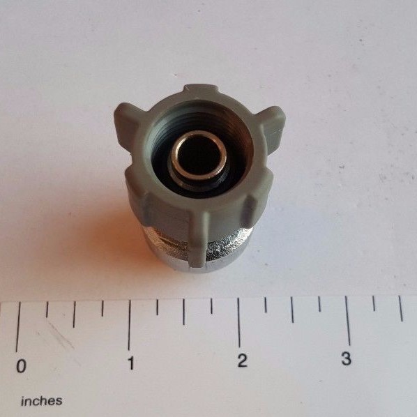 10 PIECES 1/2" PUSH FIT X 1/2" FIP FAUCET STRAIGHT CONNECTOR, LEAD FREE BRASS