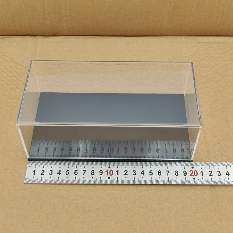 Motorcycle Model Acrylic Case Car Display Gift Boxes Transparent Dustproof 20cm