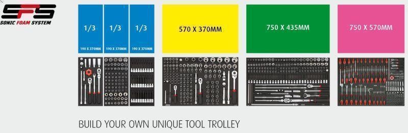 SONIC 600823 Trolley Tool Insert