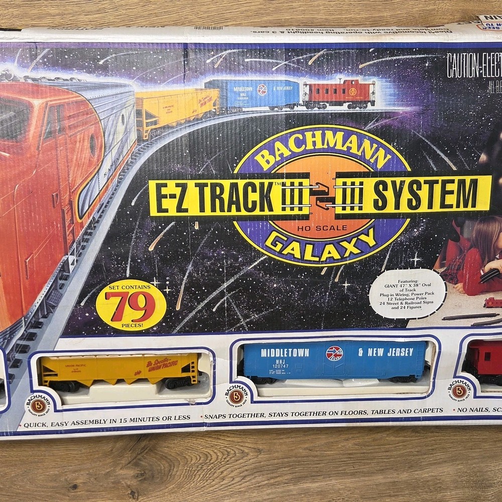 Bachmann Galaxy Ho Scale Train Set #00610 *Incomplete