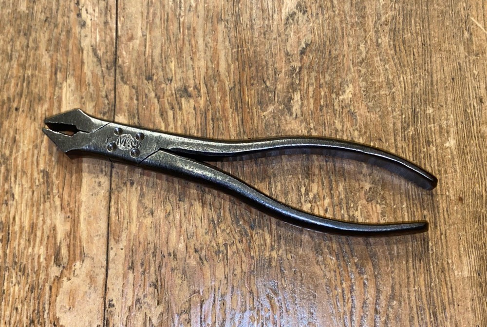 VINTAGE GPO NUT PLIERS WILKINSON POST OFFICE TELECOM ENGINEER DATED 53 OLD TOOLS