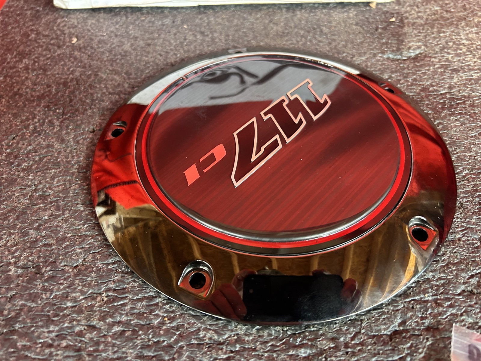 Genuine Harley-Davidson Touring CVO 117ci Derby Cover Black/Grey 25700748