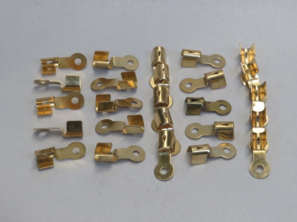 25  Brass Ring Spark Plug Wire Ends fits Maytag Gas Engine Briggs Wico