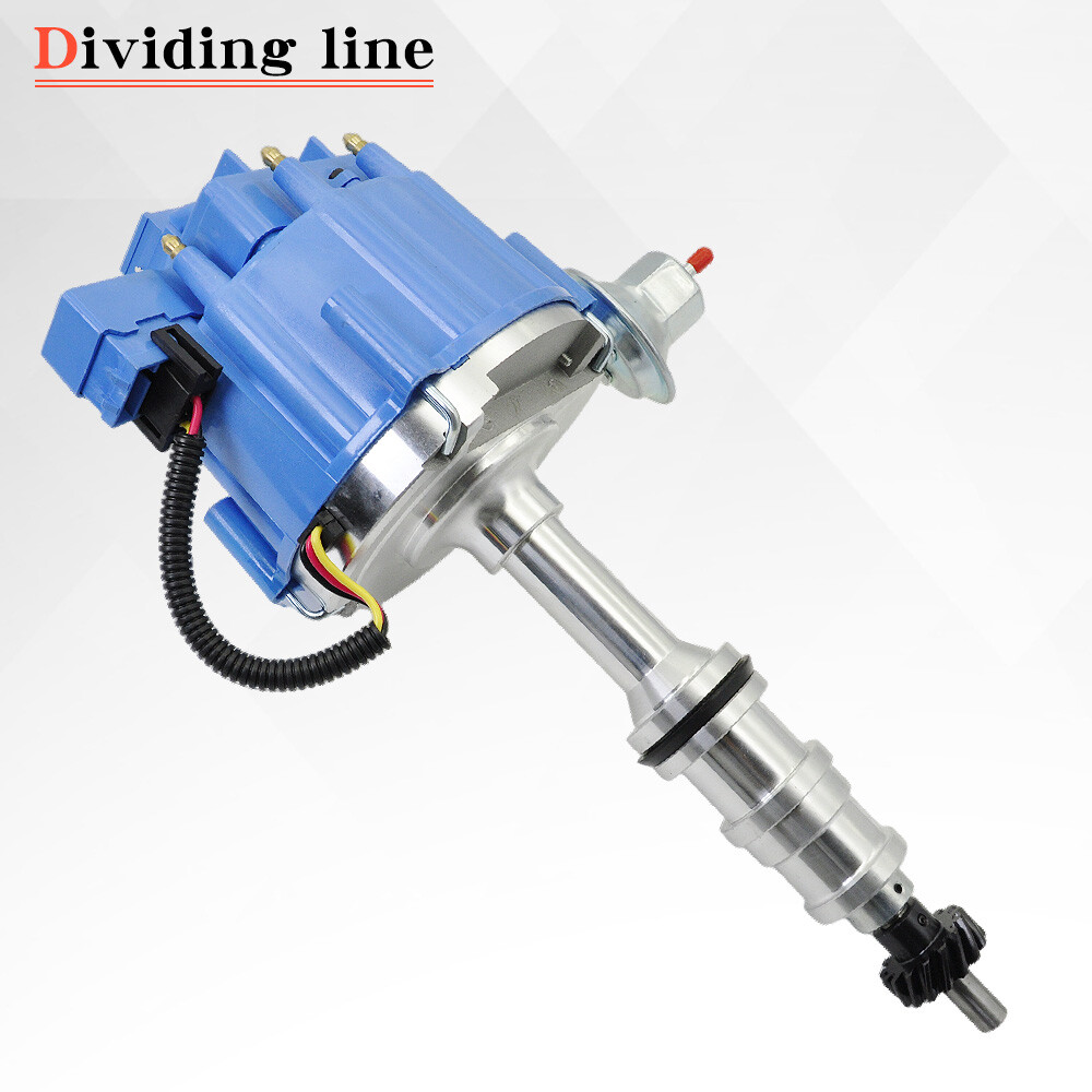 for Ford FE HEI Distributor 332 352 360 406 427 428 & Spark Plug Wires Accel