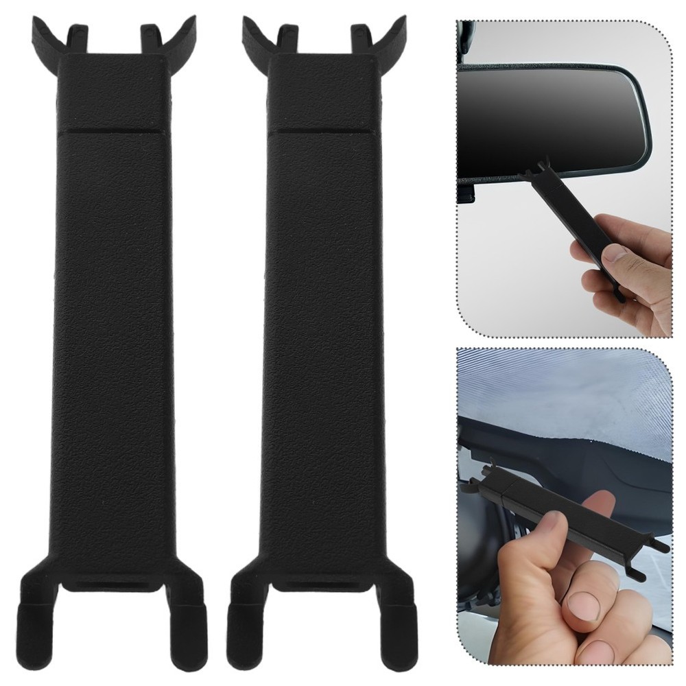 2 Pcs Back Panel Trunking Cable Hidden Protector Automotive Sleeve