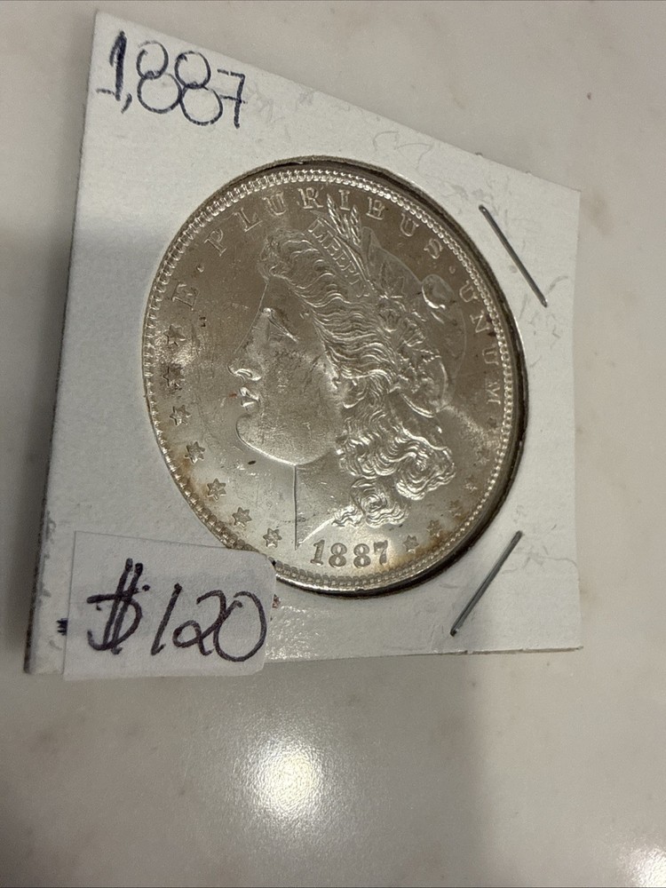 1887 Morgan Silver Dollar