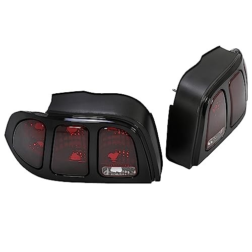 Tail Lights Assembly Compatible with 1996-1998 Ford Mustang Replacement for